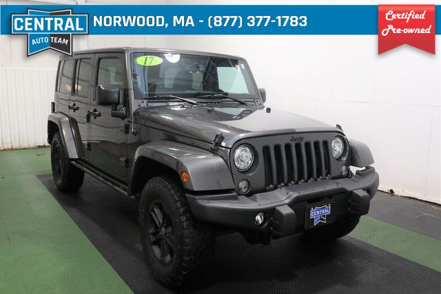 Certified Pre Owned 2017 Jeep Wrangler Unlimited Sahara 4wd